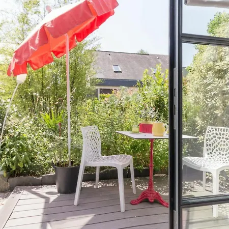 Studio Independant Confortable Avec Terrasse - Proche Beaujoire Et Transports, Cadre Verdoyant - Fr-1-306-1182 Ferienhaus Nantes